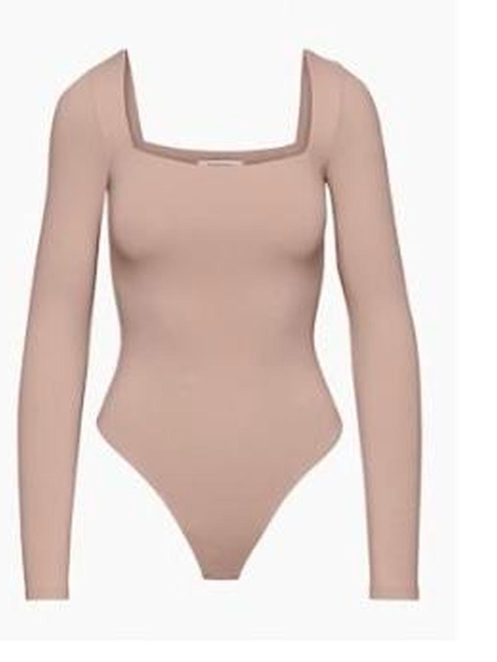 Aritzia Square Neck Long Sleeve Bodysuit